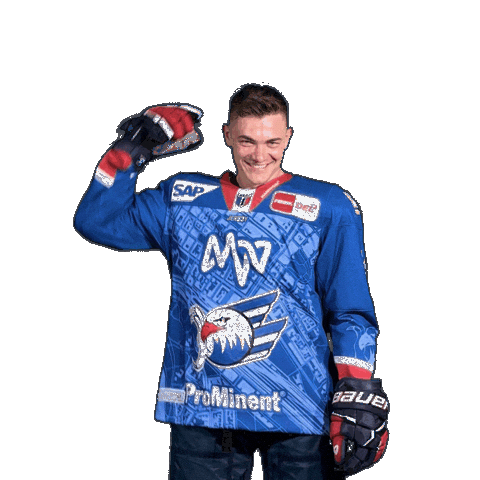 Justin Schütz Sticker by Adler Mannheim