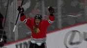 chicago blackhawks celebration GIF by NBC Sports Chicago