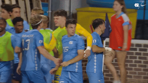 University Of North Carolina Soccer GIF by UNC Tar Heels