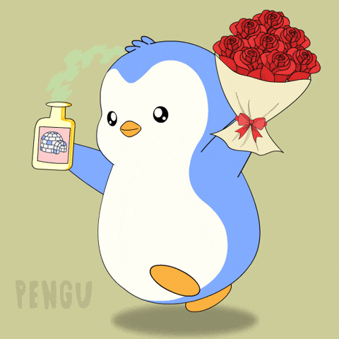 Valentines Day Love GIF by Pudgy Penguins