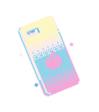 caramelroze giphyupload apple iphone caramel Sticker