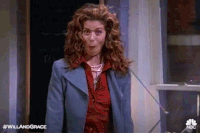 willandgrace reaction smile nbc grace GIF