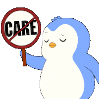 Penguin Whatever Sticker by Pudgy Penguins