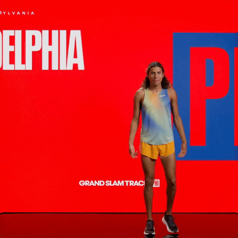 Track And Field Runner GIF by Grand Slam Track