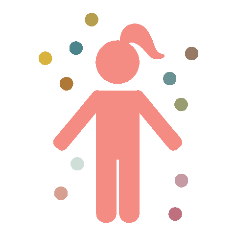 buildhercollective jumping jack star jump buildher collective buildher collective girl star jump Sticker