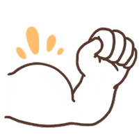 Sticker Line Sticker by Minto Inc.