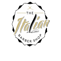 italianbarber the italian barber shop Sticker