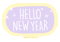 Happy New Year Sticker