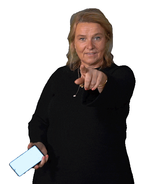 Rovidam job jobs wijzen bellen Sticker