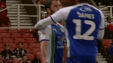 will grigg latics GIF by Wigan Athletic