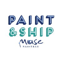 Paintandsip Artbar Sticker by Muse Paintbar
