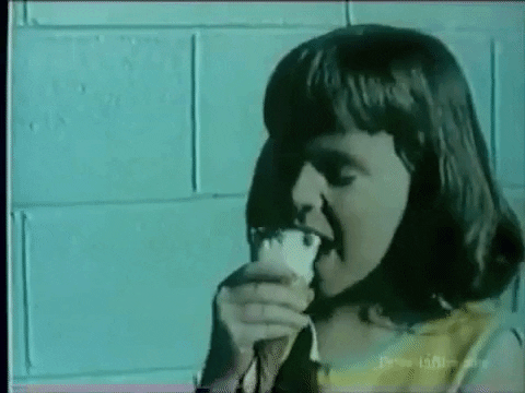 scottok giphygifmaker ice cream drive-in intermission GIF