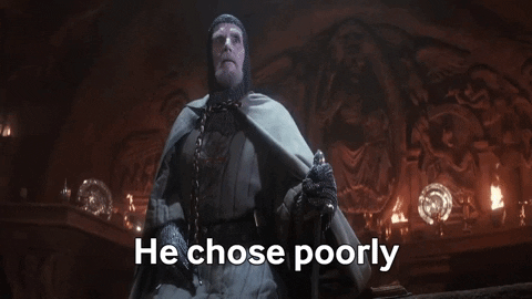 jessiedesmond giphygifmaker knight indiana jones last crusade GIF
