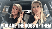 catandnat kids boss parenting motherhood GIF