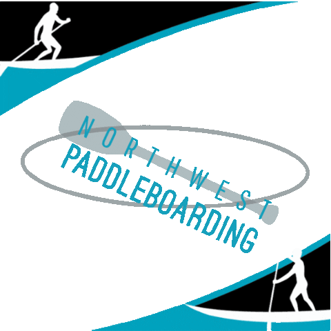 northwestpaddleboarding paddle paddling nwp northwestpaddleboarding Sticker