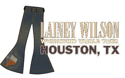 Wild Horses Texas Sticker by Lainey Wilson