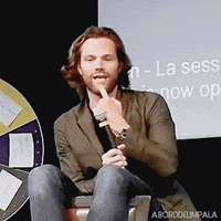 aborddelimpala nope sick jared padalecki puke GIF
