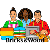bricksandwood proud laundry immigrants bricksandwood Sticker