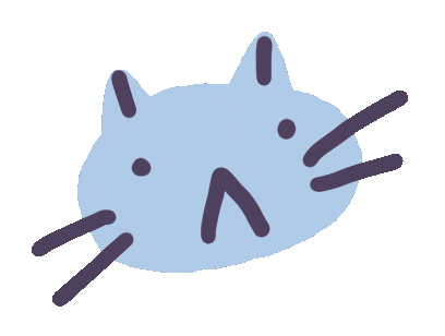 Cat Love Sticker by Sara Maese