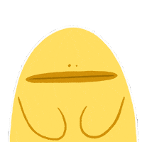 lewiebearr confused duck question questionmark Sticker