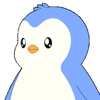 Artificial Intelligence Penguin Sticker by Pudgy Penguins