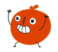 Leayunji_ happy red tomato tomate Sticker