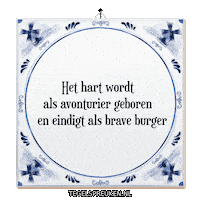 Humor Hart Sticker by Tegelspreuken.nl