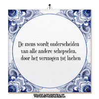 Humor Ontspanning Sticker by Tegelspreuken.nl