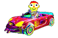 On My Way Animation Sticker by dogdogdogdog