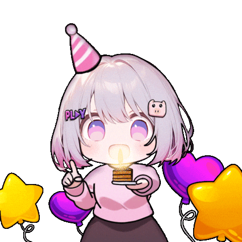 Celebrate Happy Birthday Sticker by PLAY
