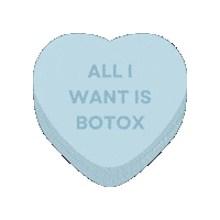 Valentine Botox Sticker by Augusta Aesthetics