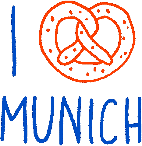Bayern Love Sticker by Veit Penzenstadler