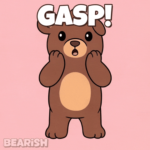 No Way Wow GIF by BEARISH