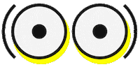 fraenk eyes look eye eyeroll Sticker