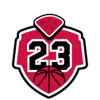 23SportsBar nba pizza 23 balon Sticker