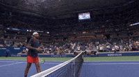 Krygios and Kokkinakis Shake Hands
