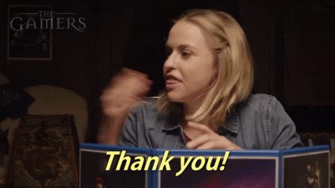 Ttrpg Thank You GIF by zoefannet