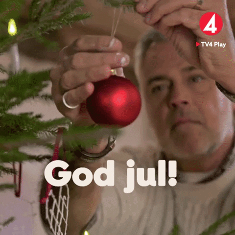 Merry Christmas Jul GIF by TV4