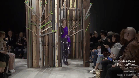 yousef akbar GIF by Mercedes-Benz Fashion Week Australia