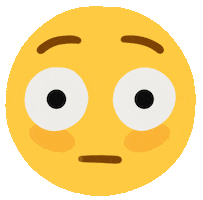 letterminded reaction emoji awkward smiley Sticker