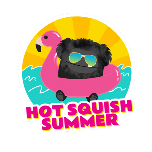 Summer Bigfoot Sticker by Squishmallows