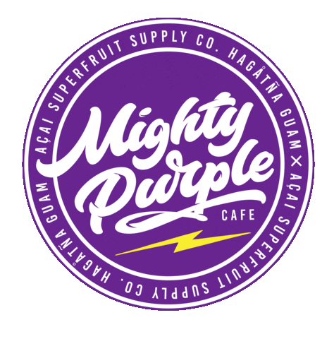 shutupandfishguam giphyupload acai guam hafaacai Sticker