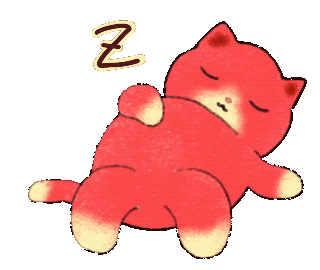 Cat Zzz Sticker