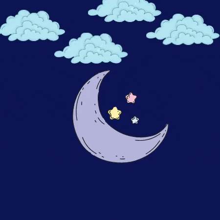 imagenesbuenasnoches giphyupload luna buenas noches feliz noche GIF