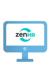 ZenHR work monday office technology Sticker