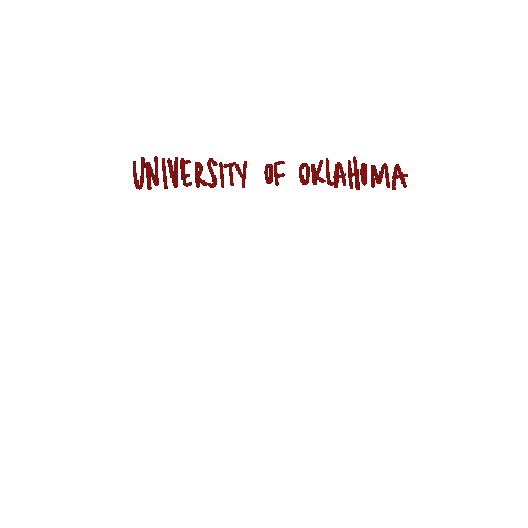 Oklahoma Sooners Football Sticker