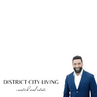 Sticker by District City Living