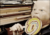 angry candy GIF