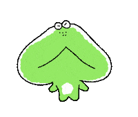 Sick Frog Sticker