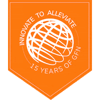 globalfoodbanking gfn food banks innovate2alleviate 15yearsofgfn Sticker